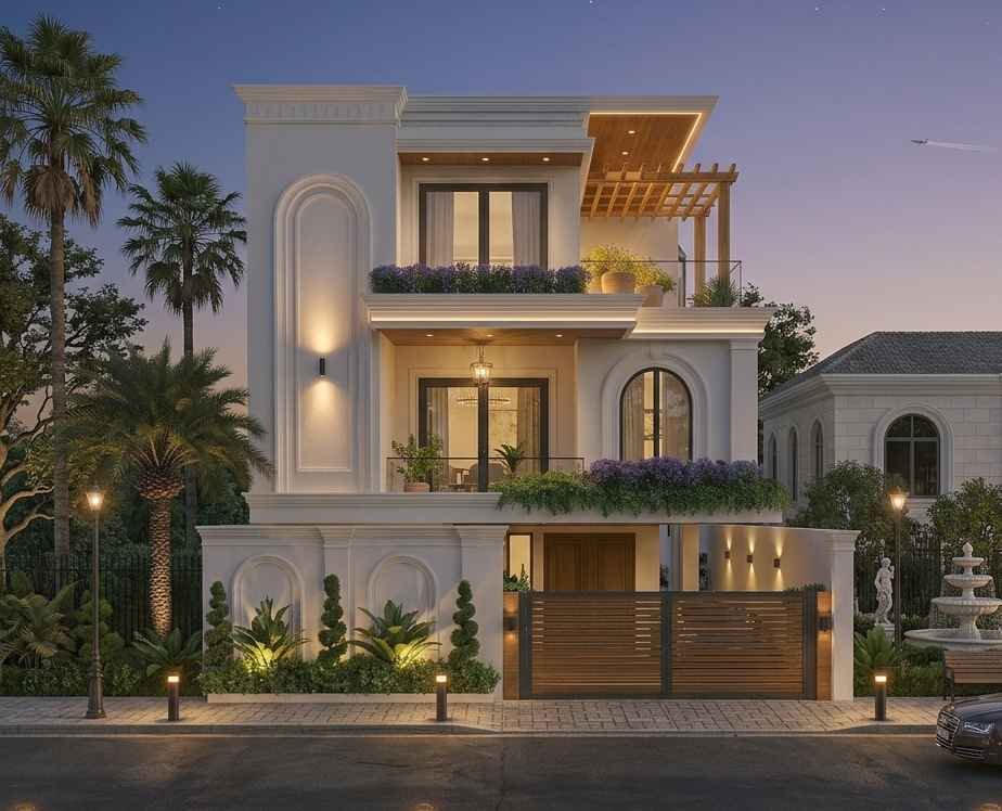 Contemporary Home Elevation
